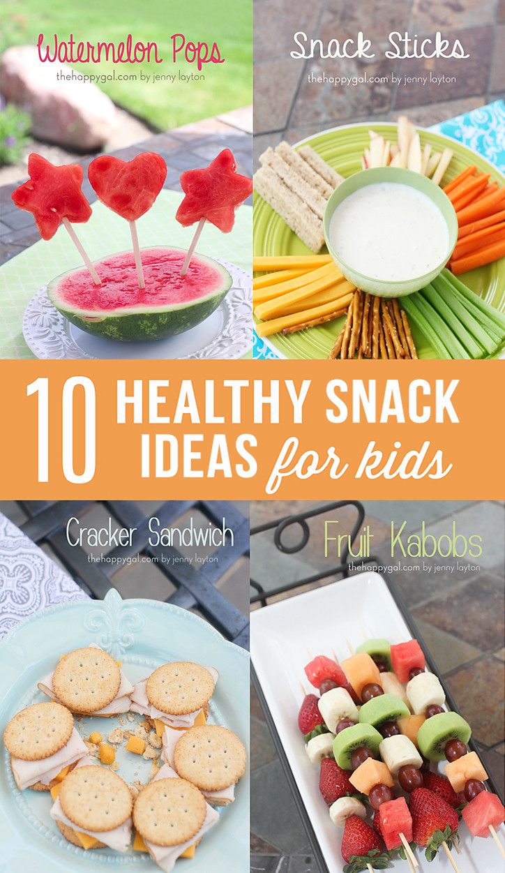 Pinterest Healthy Snacks
 10 Healthy Snack Ideas for Kids