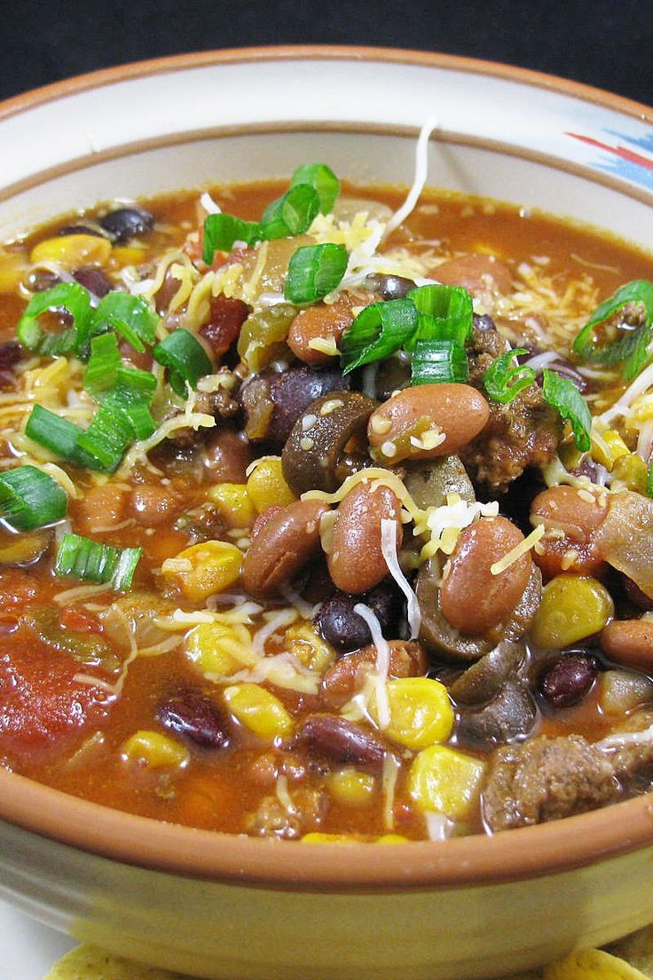 Pinto Beans And Ground Beef Recipe Slow Cooker
 Slow Cooker Ranch Taco Soup Recipe with ground beef pinto