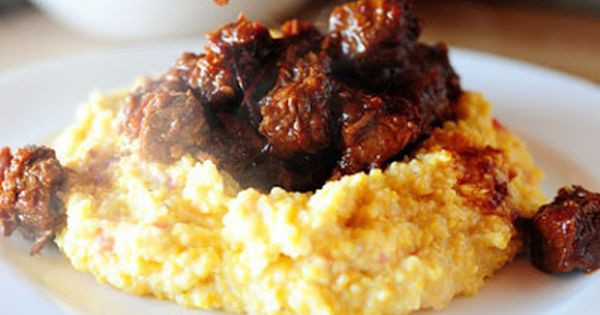 Pioneer Woman Beef Stew
 Spicy Stewed Beef with Creamy Cheddar Grits Pioneer Woman