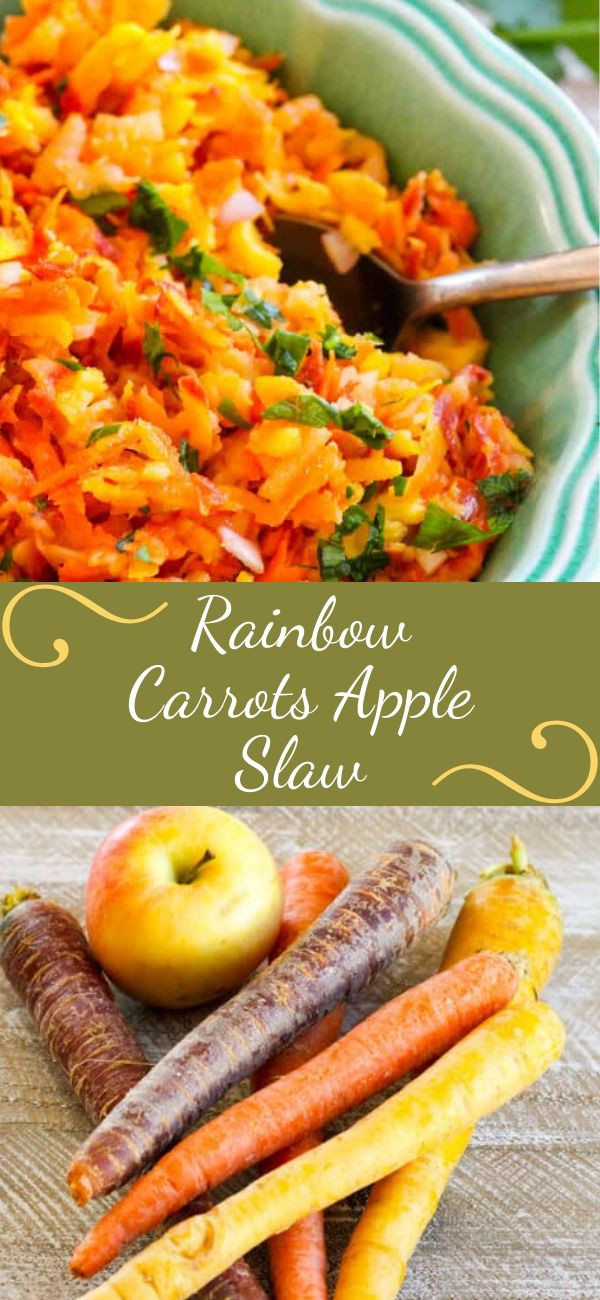 Polish Side Dishes
 Rainbow Carrots Apple Slaw Polish side dish in 2020