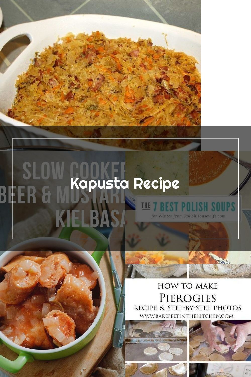 Polish Side Dishes
 This is a polish side dish served traditionally with