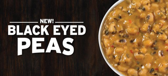 Popeyes Side Dishes
 Popeyes Adds New Black Eyed Peas to Menu