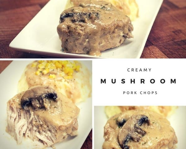 Pork Chops Cream Of Mushroom Crock Pot
 Creamy Mushroom Crock Pot Pork Chops