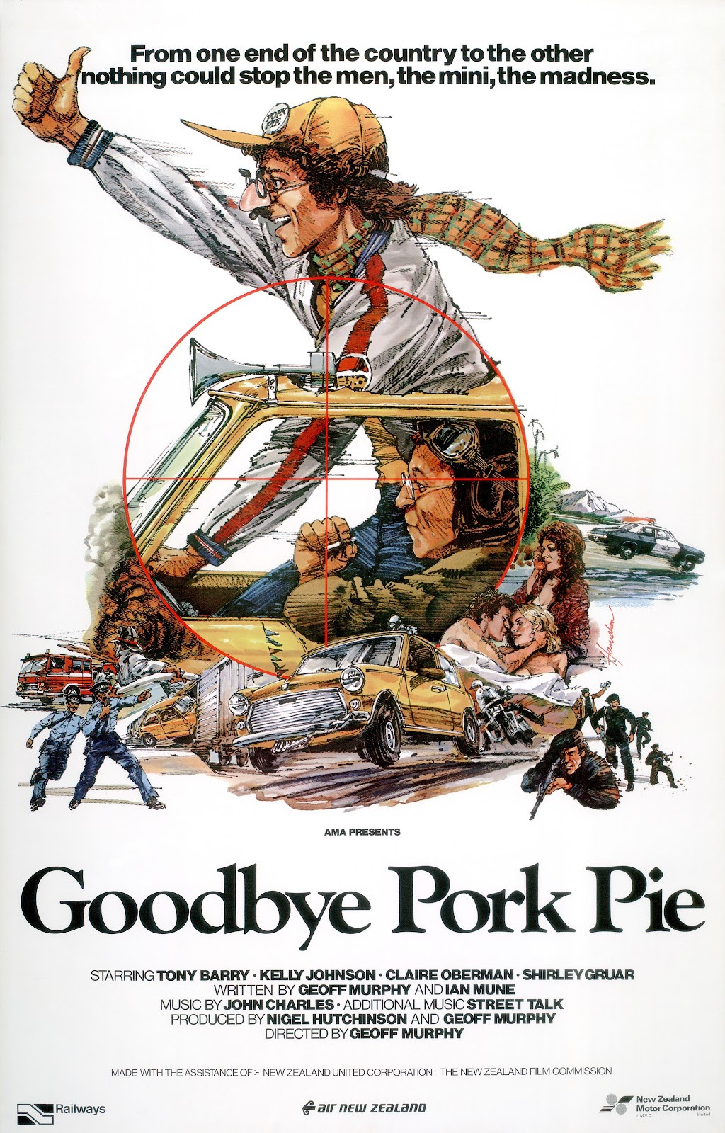 Pork Pie Movie
 Scared Shiftless in Shasta The Great Blondini