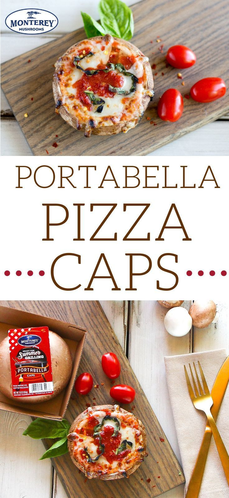 Portabella Mushroom Caps Recipes
 Portabella Pizza Caps