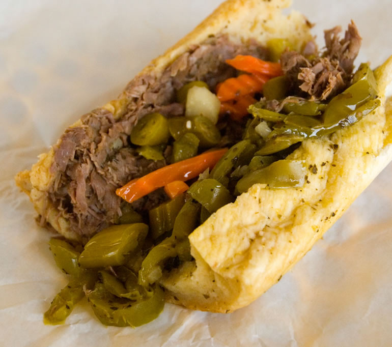 Portillo'S Italian Beef Sandwiches Recipe
 In search of Chicago style Italian Beef Sandwich in
