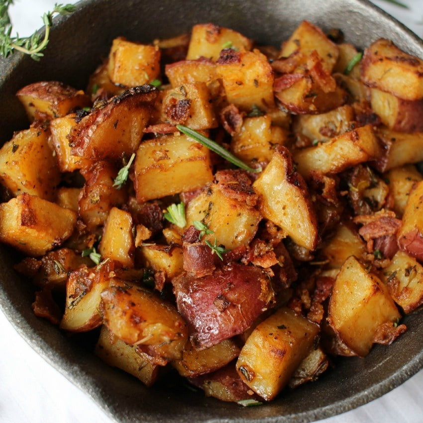 Potatoes Recipe For Breakfast
 Oven Roasted Breakfast Potatoes The Chunky Chef