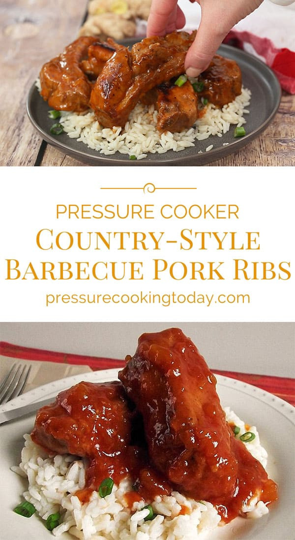 Pressure Cooker Pork Ribs
 Pressure Cooker Instant Pot Country Style Barbecue Pork Ribs