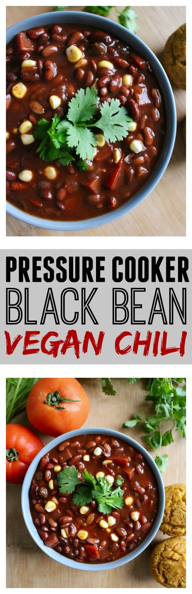 Pressure Cooker Vegetarian Chili
 Vegan Pressure Cooker Black Bean Chili
