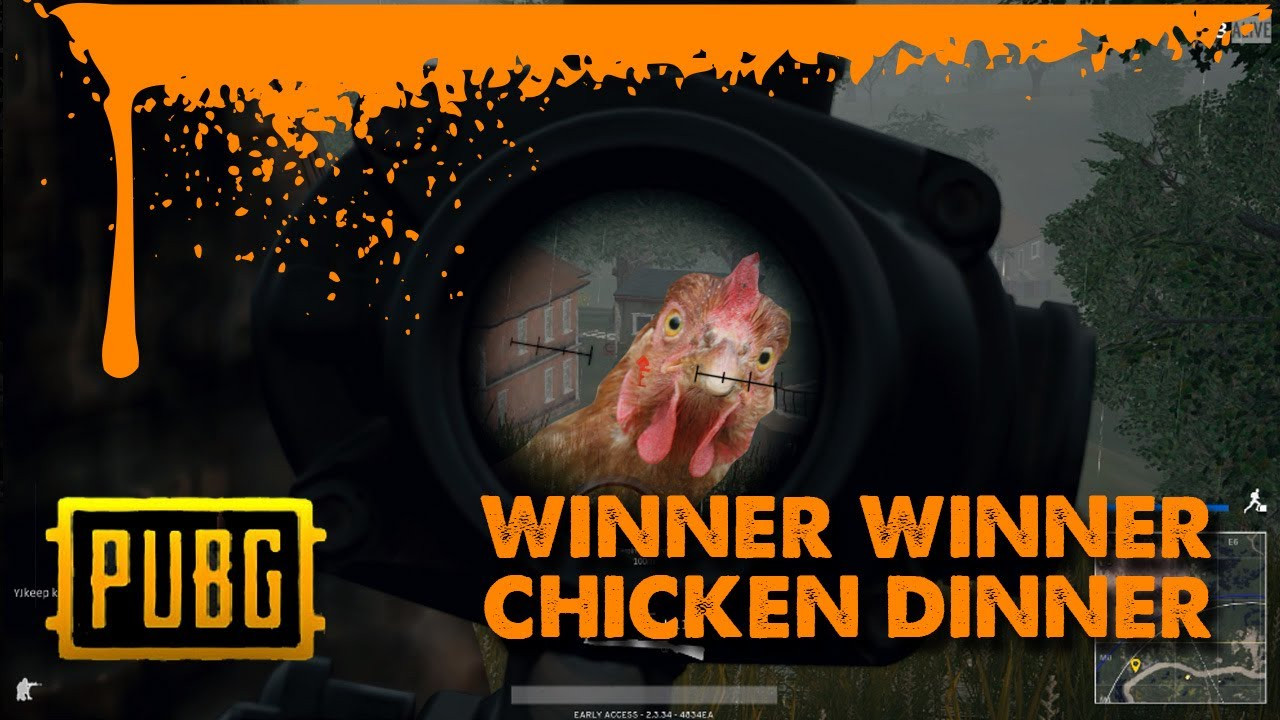 Pubg Winner Winner Chicken Dinner
 PUBG Winner Winner Chicken Dinner
