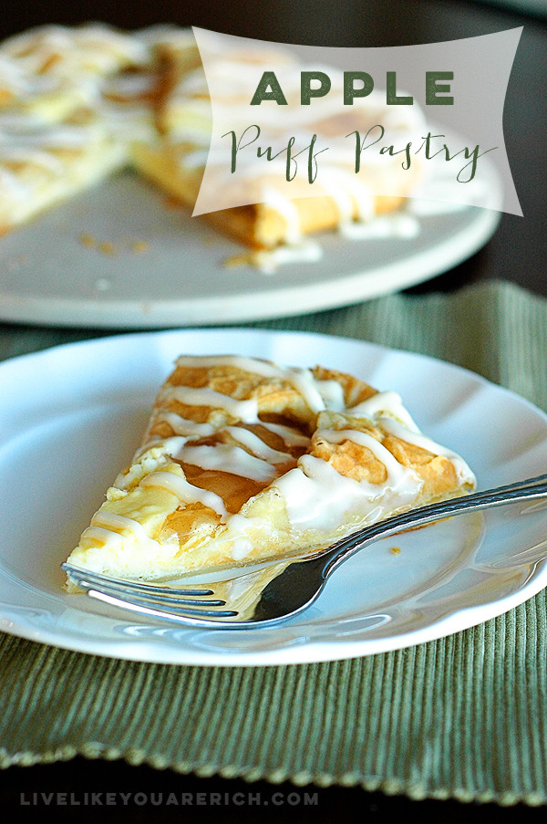 Puff Pastry Desserts With Cream Cheese
 Cream Cheese Apple Puff Pastry Recipe