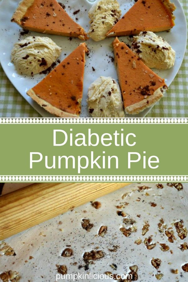 Pumpkin Pie For Diabetics
 Delicious Diabetic Pumpkin Pie
