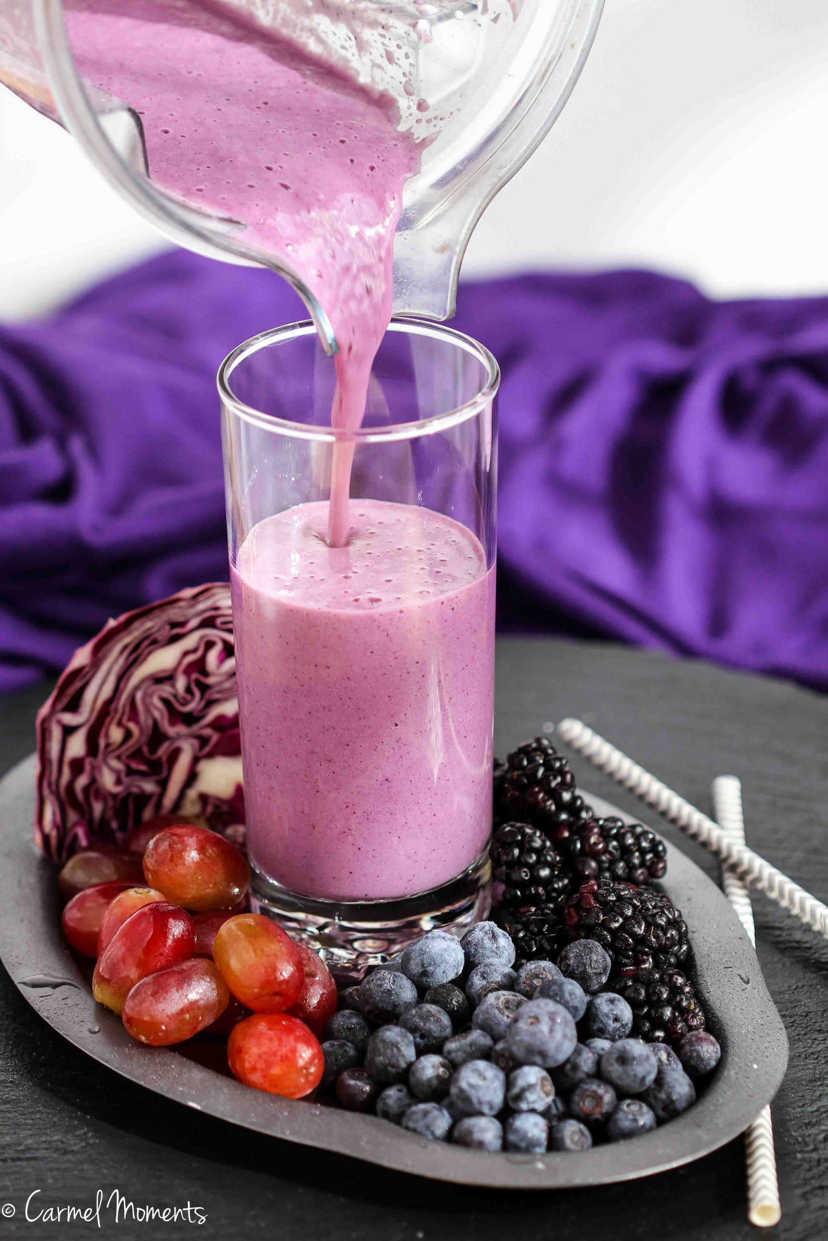 Purple Smoothie Recipes Awesome Purple Power Up Smoothie
