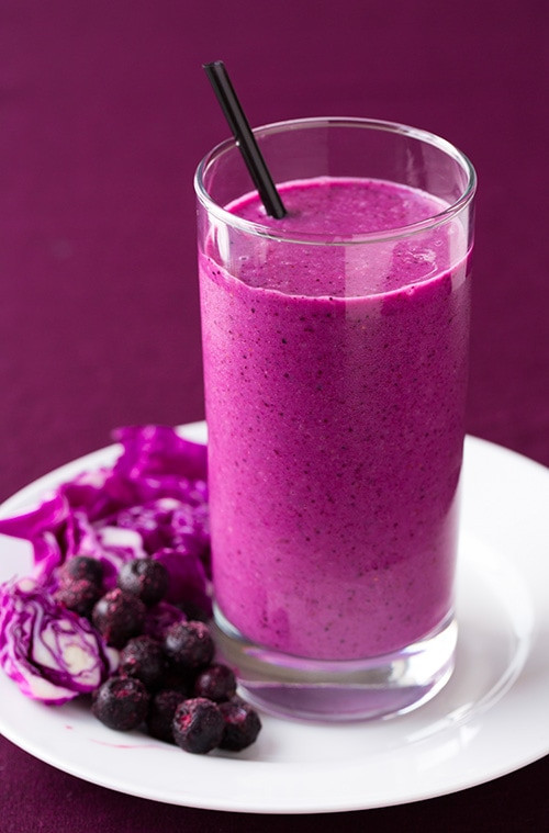 Purple Smoothie Recipes
 Cabbage and Berry Purple Smoothies Cooking Classy