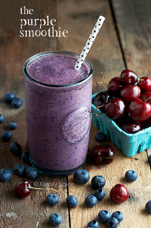Purple Smoothie Recipes
 The Purple Smoothie Family Spice