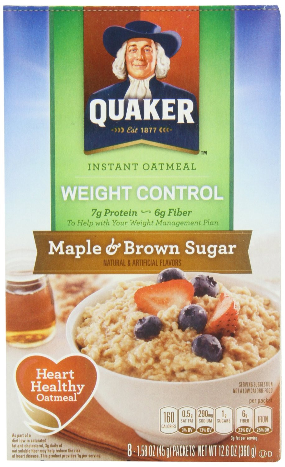 Quaker Oats Weight Control
 FoodLabelFriday Instant Oatmeal Eat Well with GinaEat