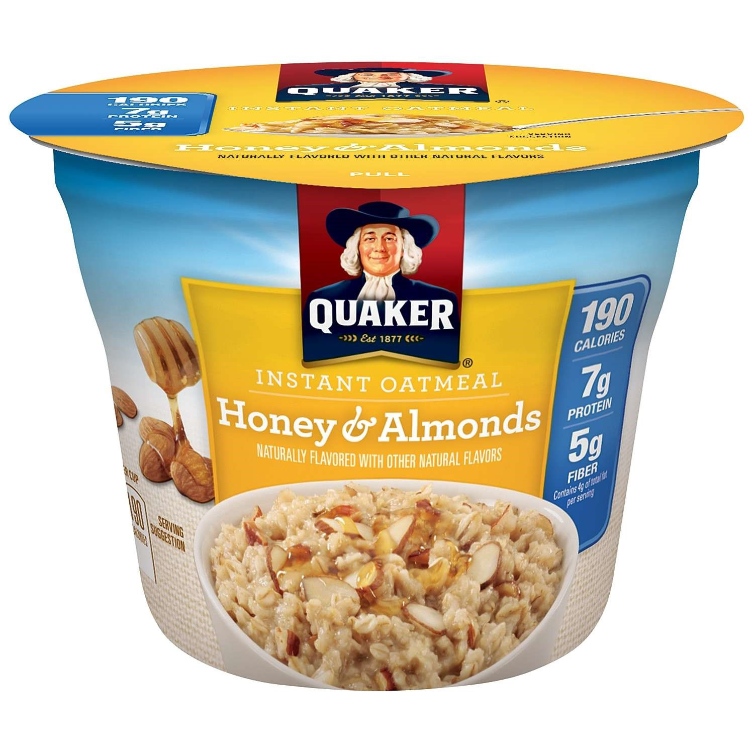 Quaker Oats Weight Control
 Quaker Instant Quaker Oatmeal Express Cups Honey Almond