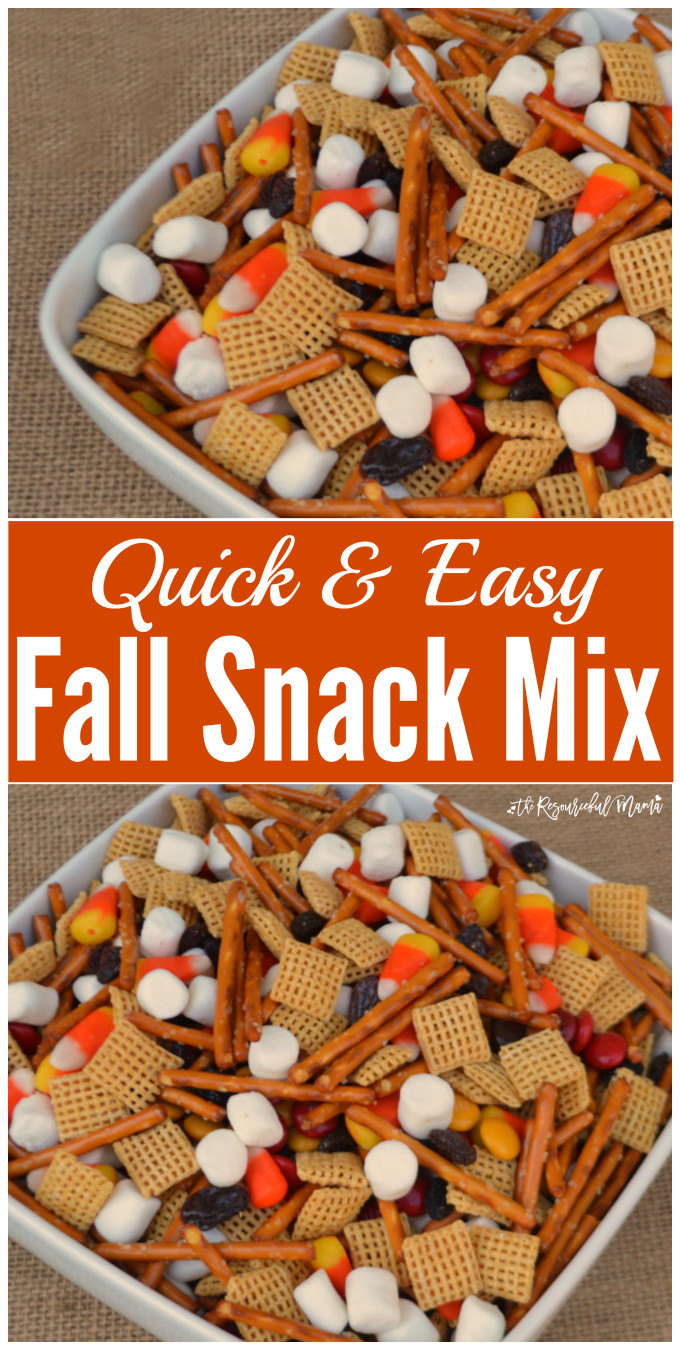 Quick And Easy Fall Desserts
 Quick & Easy Fall Snack Mix Recipe