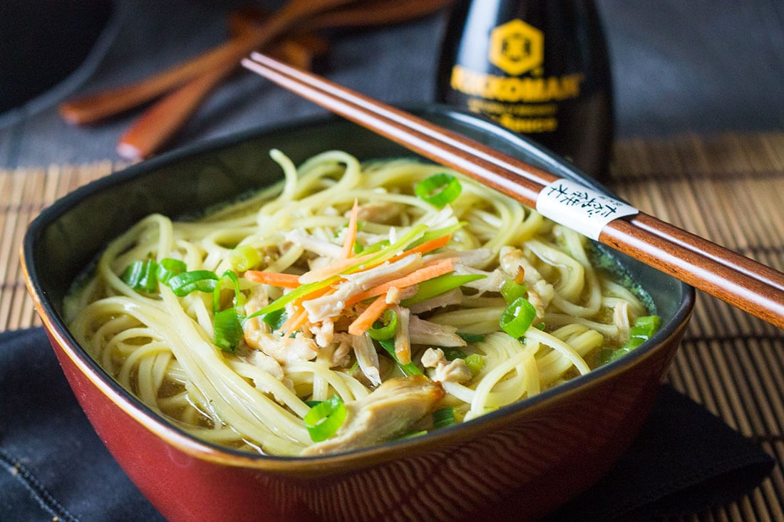 Quick Chicken Noodle Soup
 Quick & Easy Chinese Chicken Noodle Soup