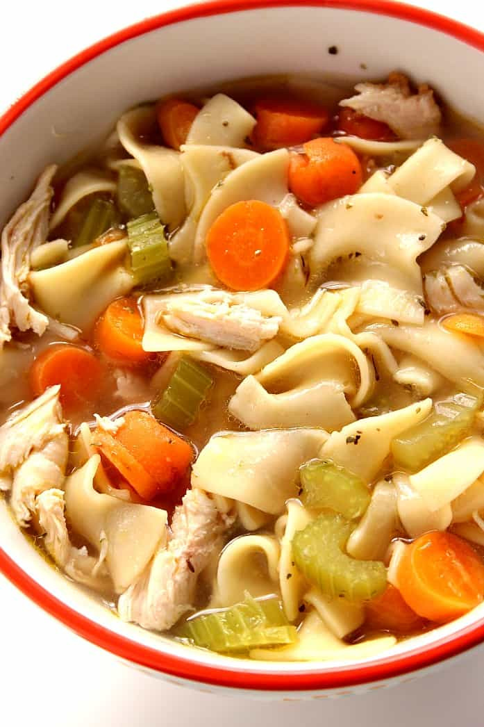 Quick Chicken Noodle Soup
 20 Minute Chicken Noodle Soup Recipe Crunchy Creamy Sweet