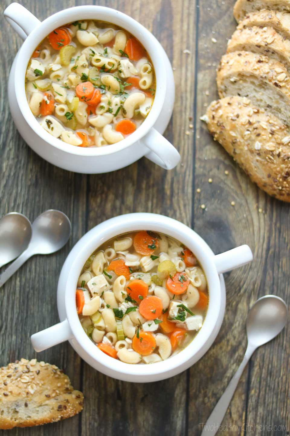 Quick Chicken Noodle Soup
 Quick & Easy Chicken Noodle Soup with Rotisserie Chicken