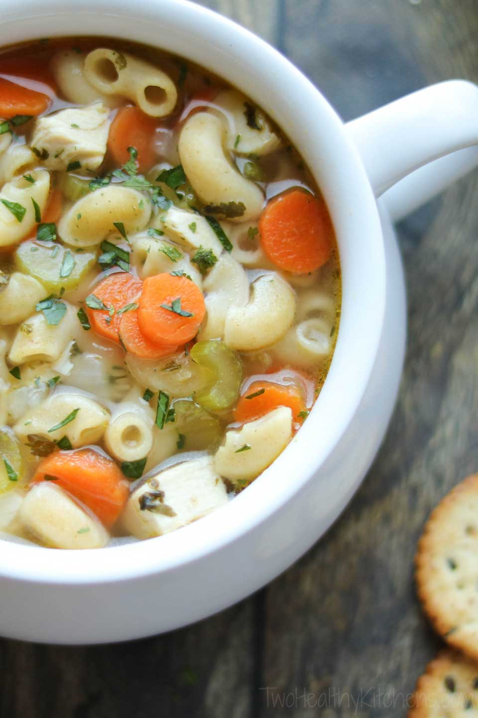 Quick Chicken Noodle Soup
 Quick & Easy Chicken Noodle Soup with Rotisserie Chicken