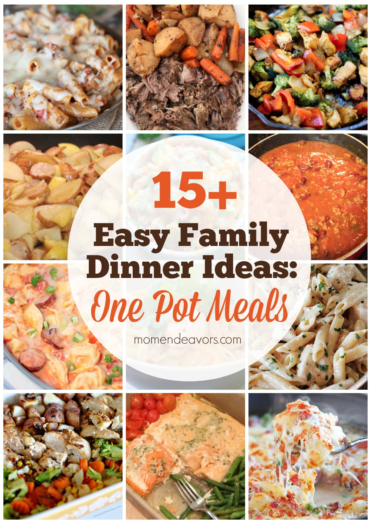 Quick Dinner Ideas For 4
 15 Easy e Pot Family Dinners