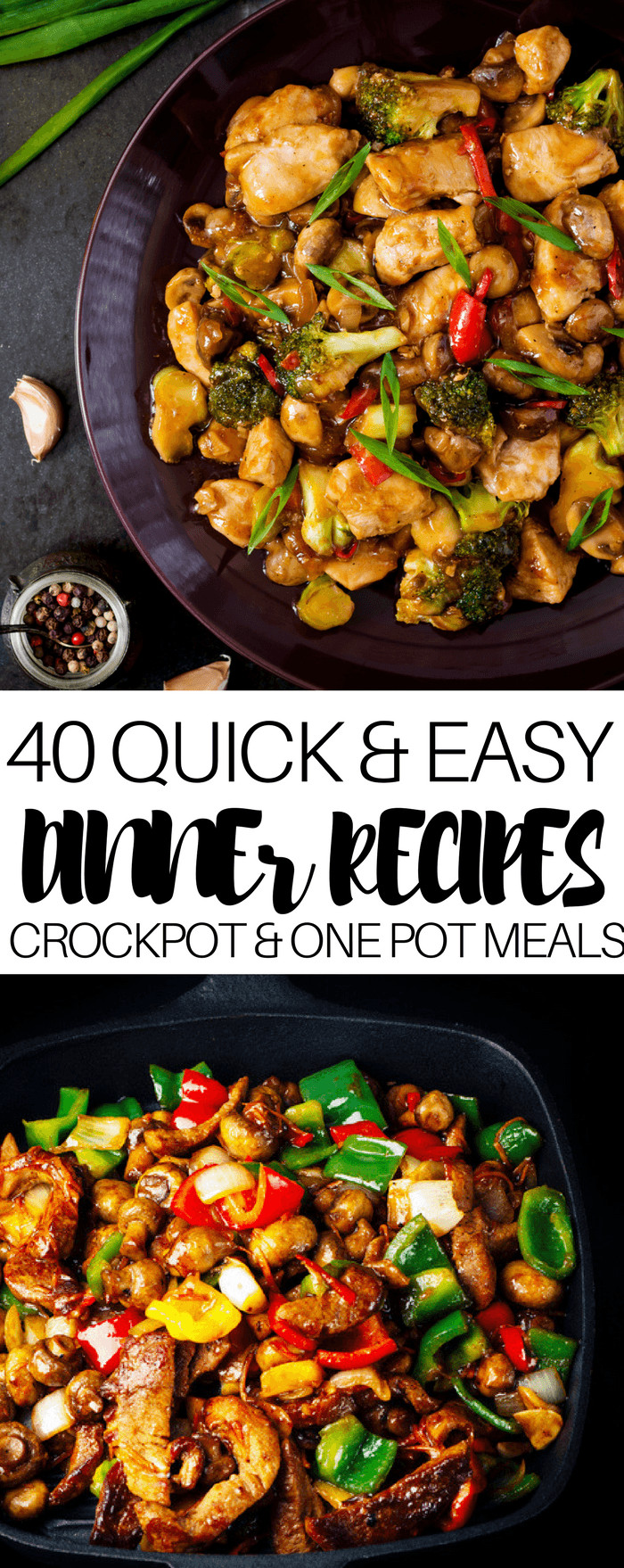 Quick Easy Dinner Recipes
 40 Quick & Easy Dinner Recipes For Busy Moms Word to Your