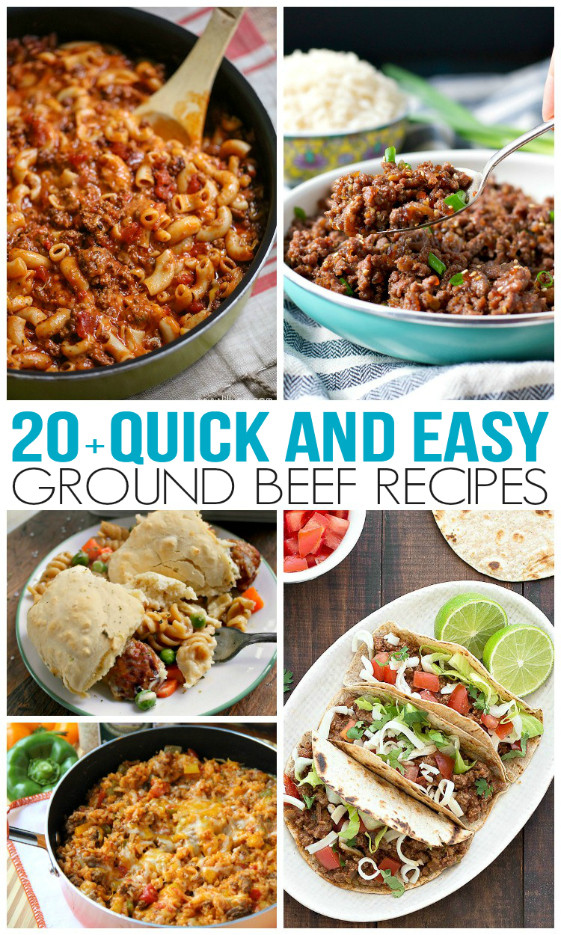 Quick Easy Meals With Ground Beef
 Quick and Easy Ground Beef Recipes Family Fresh Meals