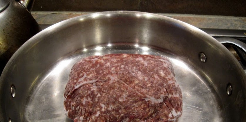 Quickly Thaw Ground Beef
 Cook Frozen Ground Beef in 20 Minutes Easy Recipe Tip