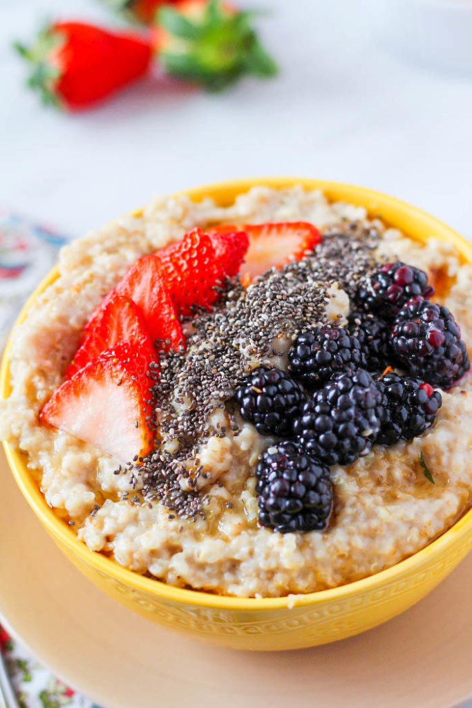 Quinoa High In Fiber Lovely High Protein &amp; Fiber Breakfast Quinoa Oatmeal Zen &amp; Spice