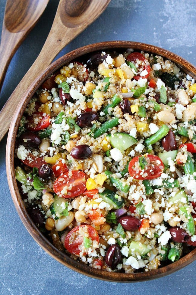 Quinoa Recipes Side Dishes
 Mediterranean Quinoa Salad Recipe