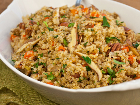 Quinoa Recipes Side Dishes
 Quinoa Pilaf with Shiitake Mushrooms Carrots and Pecans