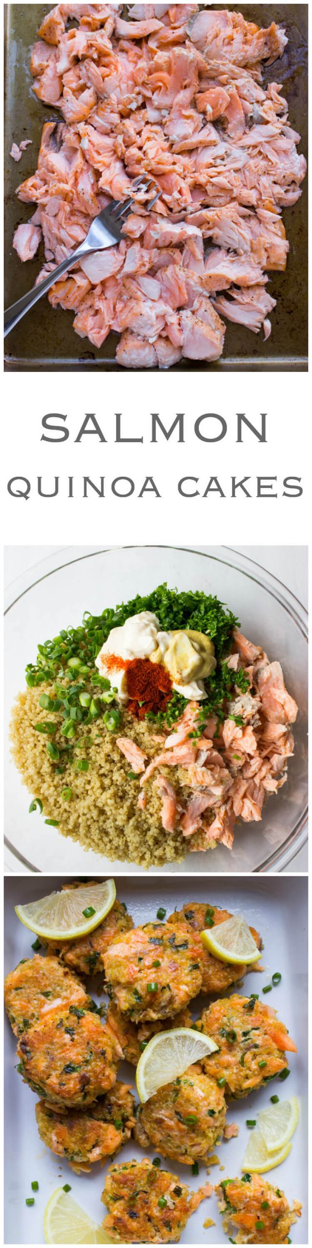 Quinoa Salmon Cakes
 Salmon Quinoa Cakes Little Broken