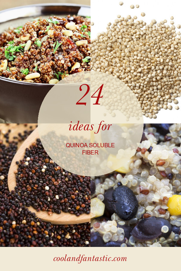 Quinoa Soluble Fiber
 24 Ideas for Quinoa soluble Fiber Home Family Style