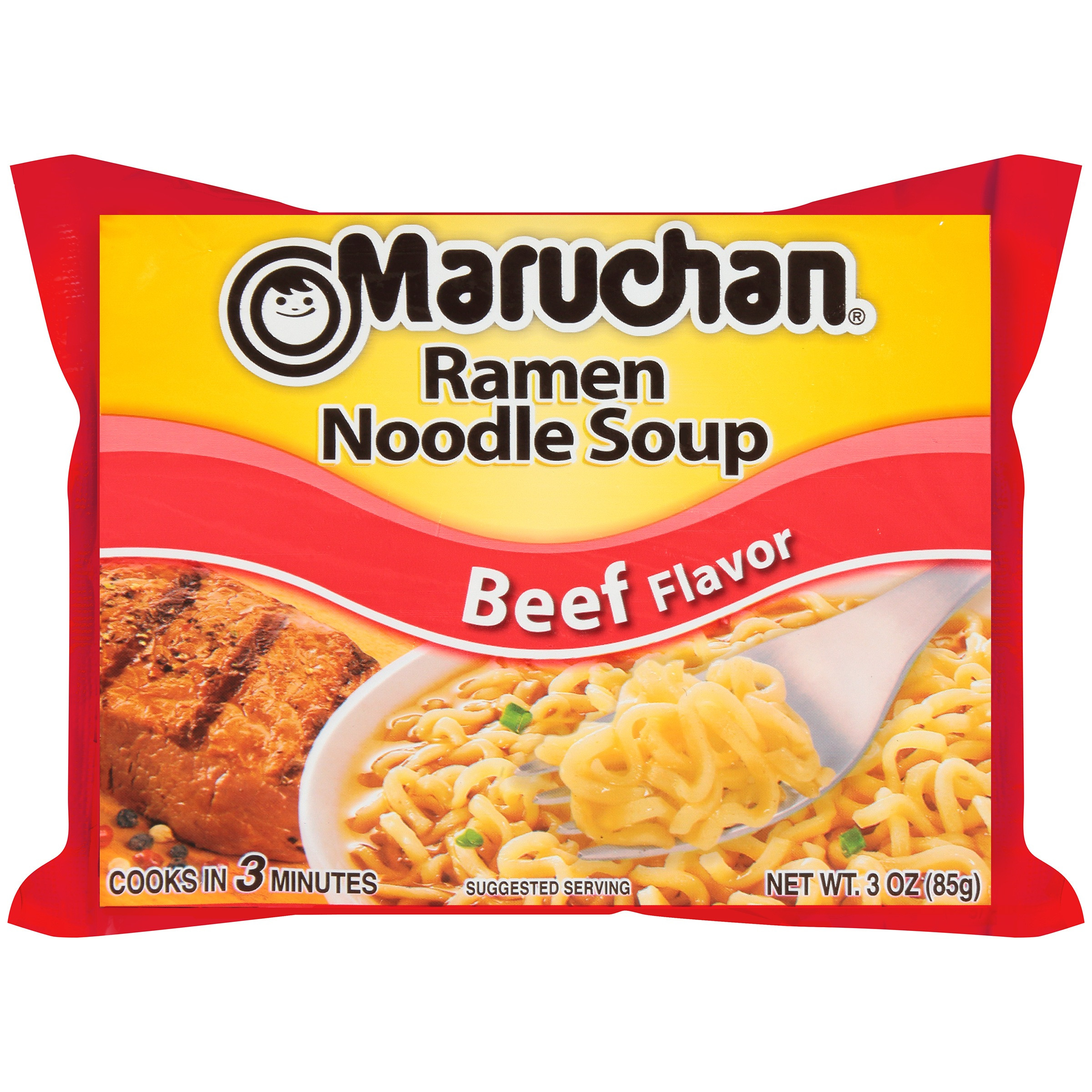 Ramen Noodles Chicken Flavor
 Maruchan Beef Flavor Ramen Noodle Soup 3 oz Walmart