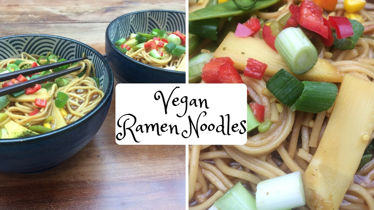 Ramen Noodles Weight Loss
 Low Fat Vegan Ramen Noodle Soup Easy Weight Loss Recipe