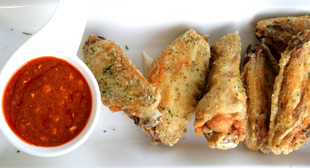 Ranch Chicken Wings
 Ranch Chicken Wings with Buffalo Dipping Sauce
