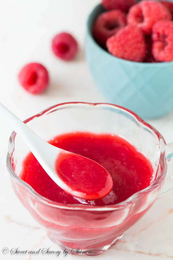 Rasberry Dessert Sauce
 How to Make Seedless Raspberry Sauce Sweet & Savory
