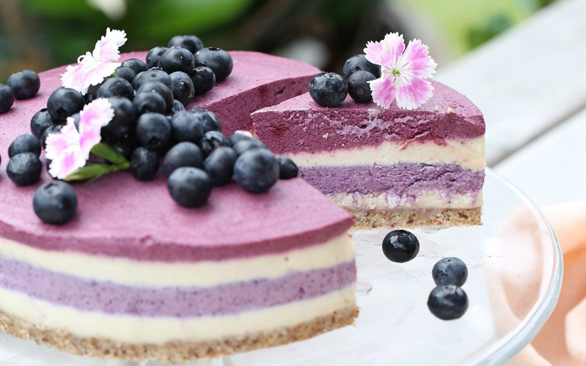 Raw Cheese Cake Recipe
 Raw Blueberry Beet Cheesecake [Vegan Gluten Free] e