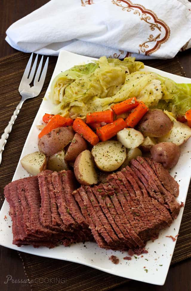 Recipe Corned Beef And Cabbage
 Pressure Cooker Instant Pot Corned Beef and Cabbage Recipe