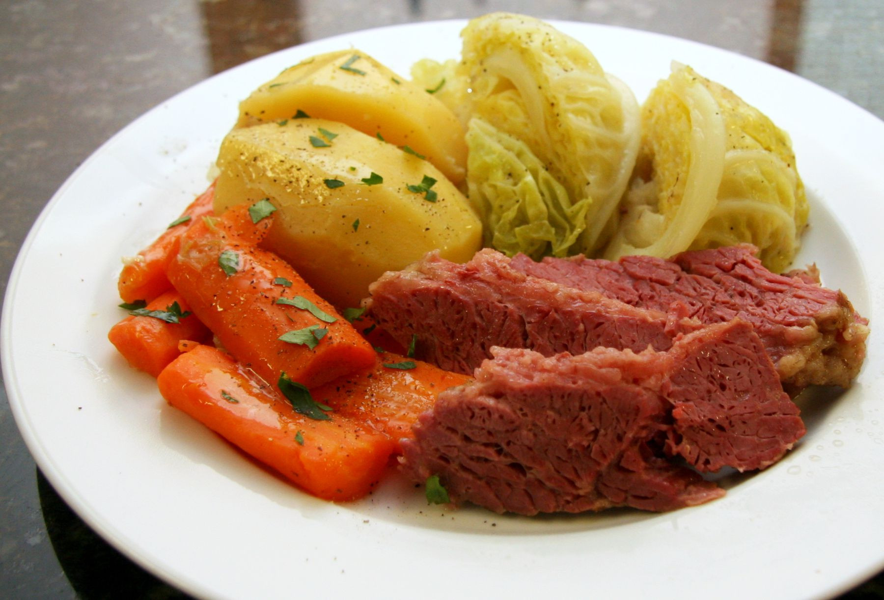 Recipe Corned Beef And Cabbage
 Slow Cooker Corned Beef and Cabbage Recipe