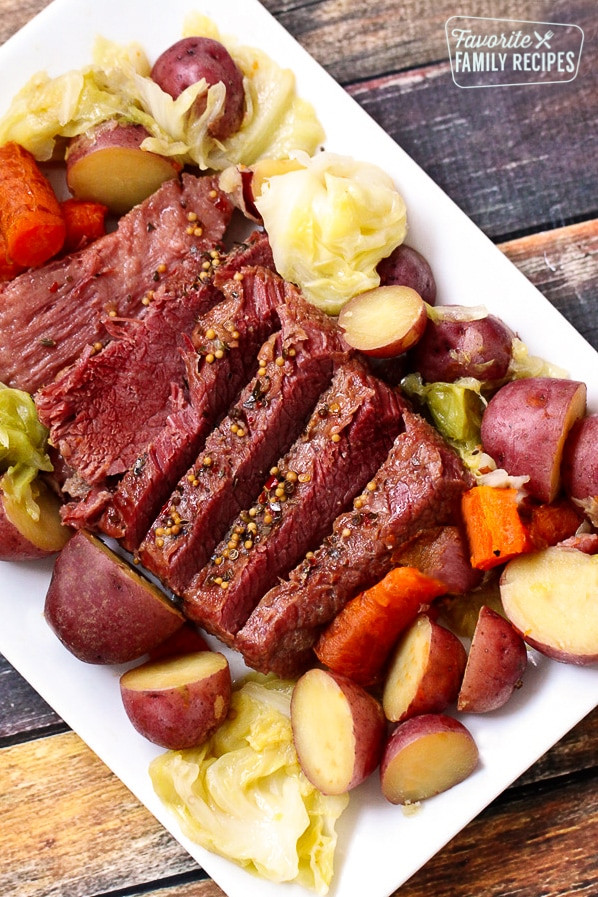 Recipe Corned Beef And Cabbage
 Instant Pot Corned Beef and Cabbage Favorite Family Recipes