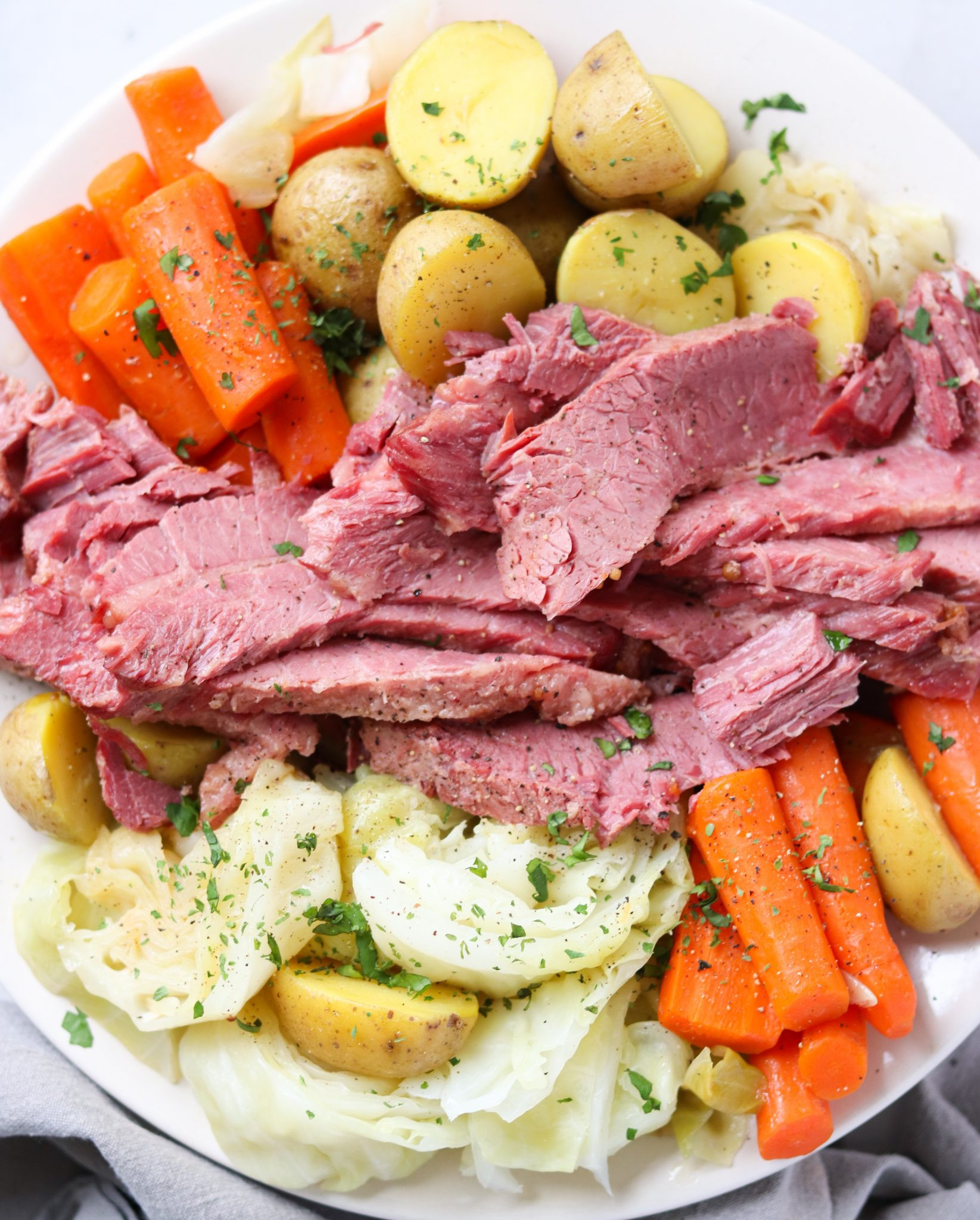 Recipe Corned Beef And Cabbage
 Instant Pot Corned Beef & Cabbage Whole30 Cook At Home Mom