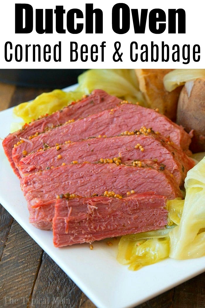 Recipe For Corned Beef And Cabbage In The Oven
 Dutch Oven Corned Beef and Cabbage · The Typical Mom