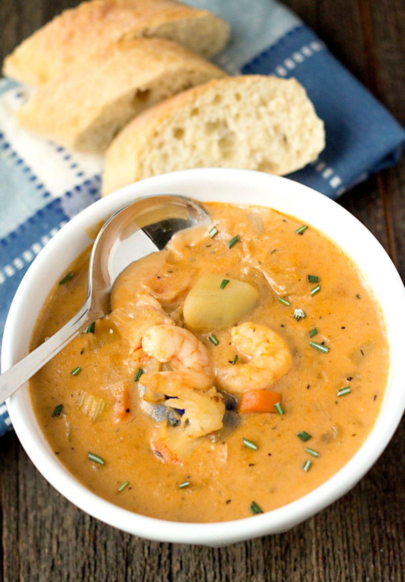 Recipe For Fish Chowder
 Creamy Seafood Chowder with Homemade Seafood Stock