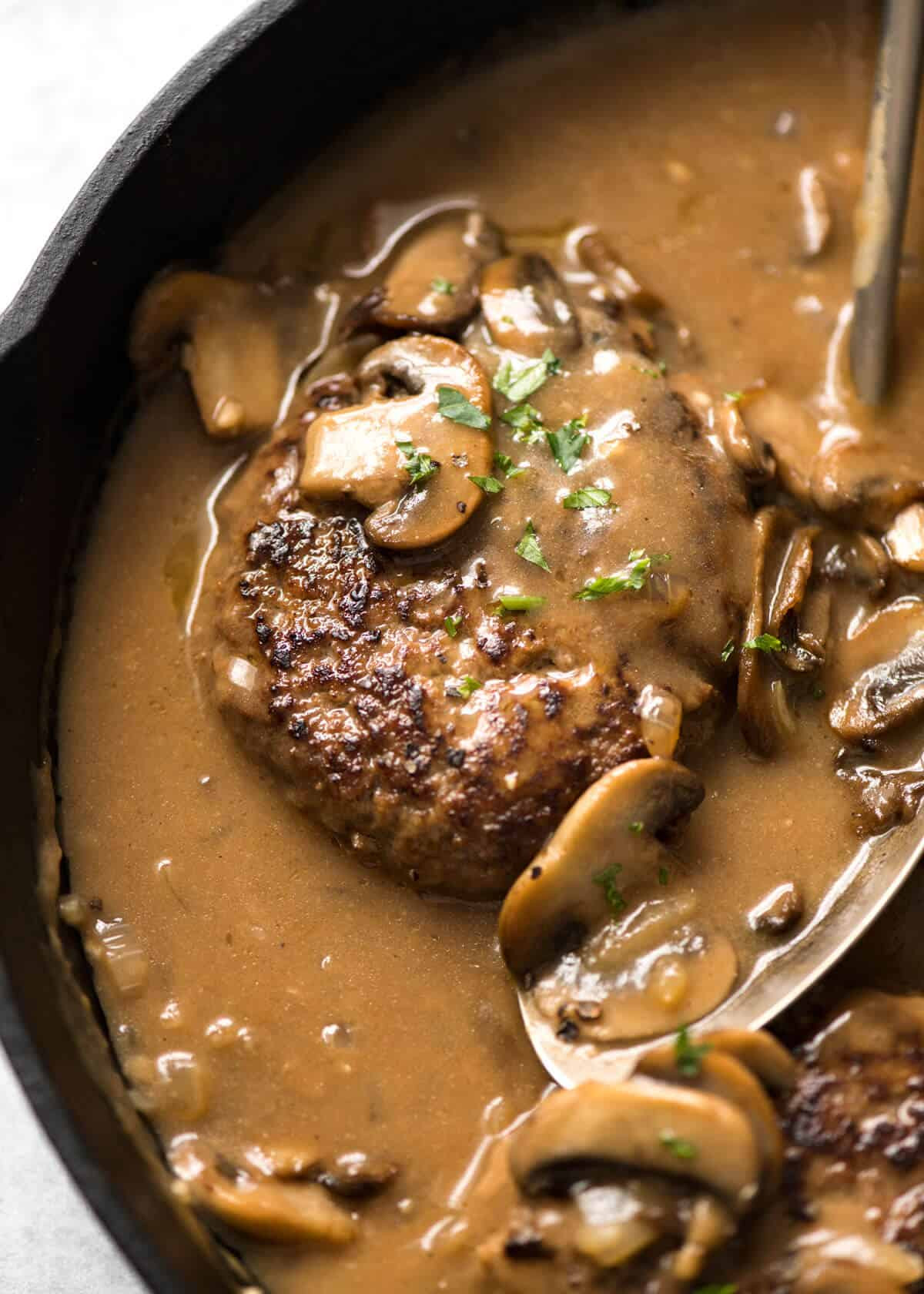 Recipe For Salisbury Steak With Mushroom Gravy
 Salisbury Steak with Mushroom Gravy