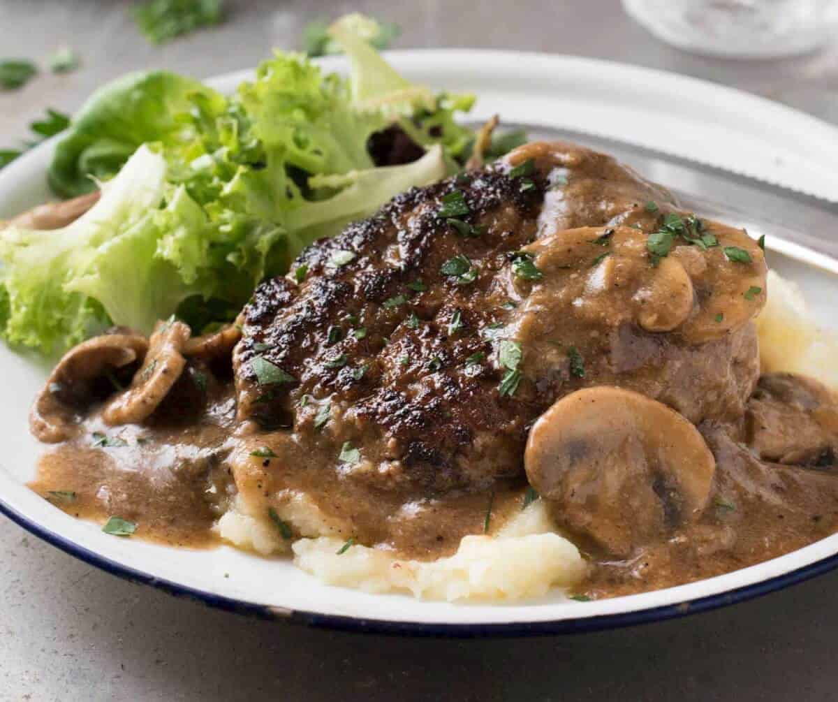 Recipe For Salisbury Steak With Mushroom Gravy
 Salisbury Steak with Mushroom Gravy