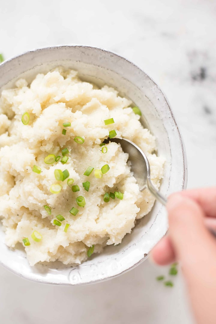 Recipes For Cauliflower Mashed Potatoes
 Cauliflower Mashed Potatoes Recipe • A Sweet Pea Chef