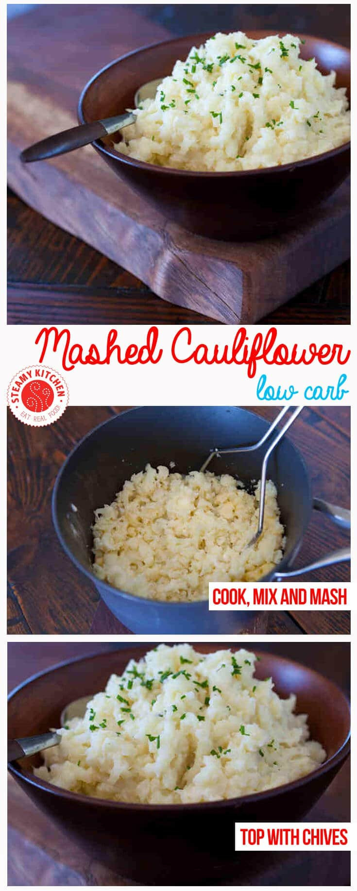 Recipes For Cauliflower Mashed Potatoes
 Cauliflower Mashed Potatoes Recipe